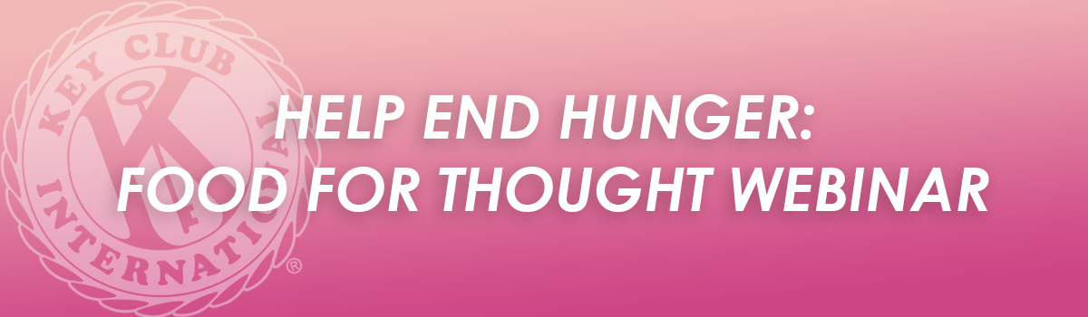 Help End Hunger Webinar