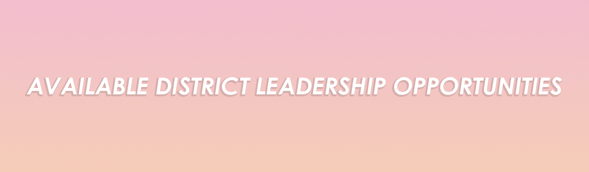 Available District Leadership Opportunities #20 copy